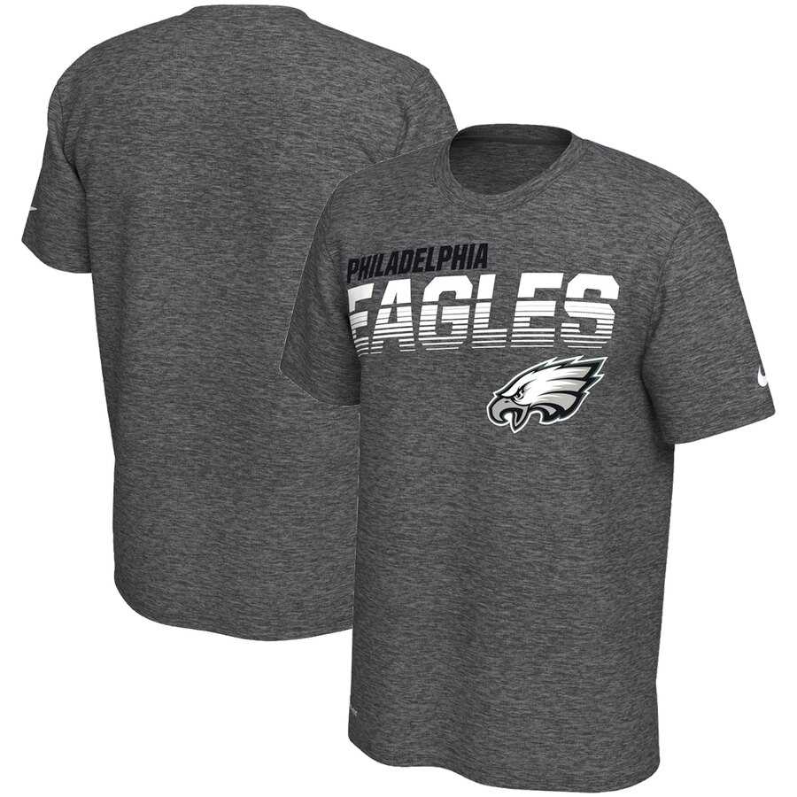 Philadelphia Eagles Nike Sideline Line of Scrimmage Legend Performance T-Shirt Heathered Gray,We sell and wholesale Philadelphia Eagles Nike Sideline Line of Scrimmage Legend Performance T-Shirt Heathered Gray on line form chian!